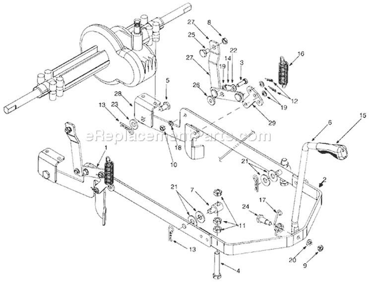 Page I Diagram and Parts List for 13A-328-402 2000 Yard Man Lawn Tractor
